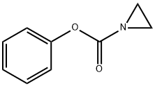 1-Aziridinecarboxylic acid, phenyl ester结构式