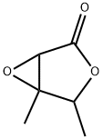 3,6-Dioxabicyclo[3.1.0]hexan-2-one,4,5-dimethyl- (9CI) structure