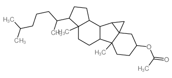 5,16-pregnadien-3beta-ol-20-one 3-acetate-20-oxime Structure