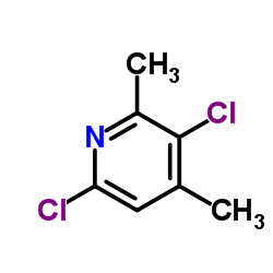 3,6-Dichloro-2,4-dimethylpyridine Structure