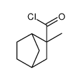 Bicyclo[2.2.1]heptane-2-carbonyl chloride, 2-methyl- (9CI) structure