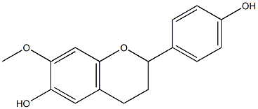 6,4'-Dihydroxy-7-methoxyflavan图片