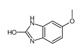 5-Methoxy-1,3-dihydro-2H-benzimidazol-2-one结构式