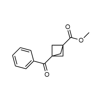 Methyl 3-benzoylbicyclo[1.1.1]Pentane-1-carboxylate Structure