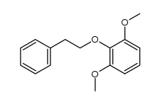 phenethyl 2,6-dimethoxyphenyl ether结构式