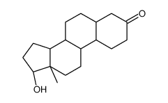 17α-Hydroxy-5α,10α-estran-3-one Structure