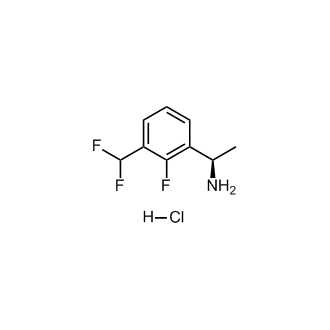 (R)-1-(3-(二氟甲基)-2-氟苯基)乙胺盐酸盐图片