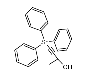 4-(triphenylstannyl)but-3-yn-2-ol Structure