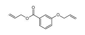 allyl 3-allyloxybenzoate Structure