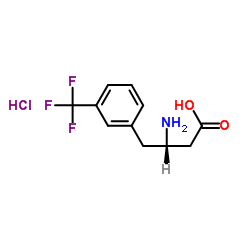 (S)-3-氨基-4-(3-三氟甲基苯基)丁酸盐酸盐图片