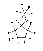 pentafluoro((perfluorocyclopentyl)oxy)-l6-selane结构式