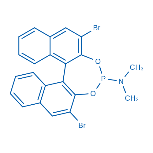 (11bS)-2,6-Dibromo-N,N-dimethyldinaphtho[2,1-d:1',2'-f][1,3,2]dioxaphosphepin-4-amine picture