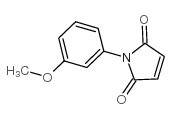 1-(3-甲氧苯基)-1H-吡咯-2,5-二星空app结构式