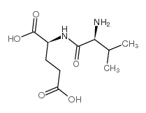 (S)-2-((S)-2-氨基-3-甲基丁胺基)戊二酸结构式