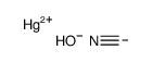 mercury(2+),cyanide,hydroxide Structure