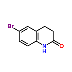 6-Bromo-3,4-dihydro-1H-quinolin-2-one Structure