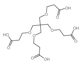 1,3-bis(carboxyethoxy)-2,2-bis(carboxyethoxy)propane Structure