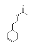 2-(3-cyclohexene-1-yl)ethyl acetate结构式