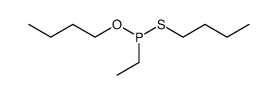 O,S-dibutyl ethylphosphonothioite Structure