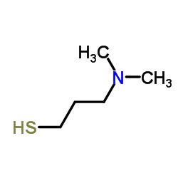 1-巯基-3-(二甲氨基)丙烷结构式