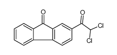 2-(2,2-dichloroacetyl)fluoren-9-one Structure