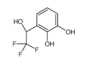 3-[(1R)-2,2,2-Trifluoro-1-hydroxyethyl]-1,2-benzenediol Structure