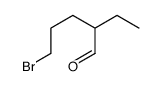 5-bromo-2-ethylpentanal Structure