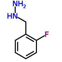 (2-Fluorobenzyl)hydrazine Structure