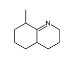 8-methyl-2,3,4,4a,5,6,7,8-octahydroquinoline Structure