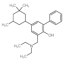 [1,1'-Biphenyl]-2-ol,3-[(diethylamino)methyl]-5-(3,3,5-trimethylcyclohexyl)- picture