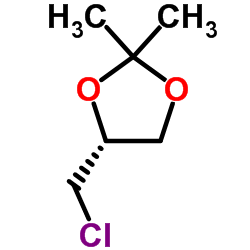 (R)-(+)-4-Chloromethyl-2,2-Dimethyl-1,3-Dioxolane Structure