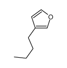 3-butylfuran结构式