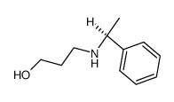 N-<(S)-α-methylbenzyl>-3-aminopropan-1-ol结构式