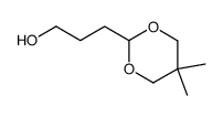 3-(5,5-Dimethyl-1,3-dioxan-2-yl)-1-propanol Structure