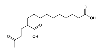 2-(3-oxobutyl)dodecanedioic acid结构式