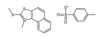 4-methylbenzenesulfonate,1-methyl-2-methylsulfanylbenzo[e][1,3]benzothiazol-1-ium Structure