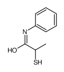 N-phenyl-2-sulfanylpropanamide Structure