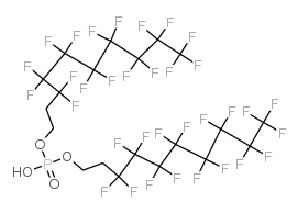 Bis[2-(perfluorooctyl)ethyl] Phosphate Structure