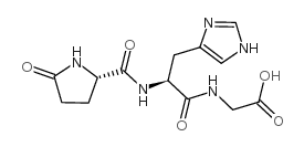 PYR-HIS-GLY结构式