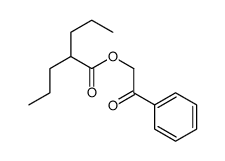 valproate phenacyl ester结构式