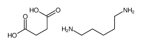 butanedioic acid,pentane-1,5-diamine结构式