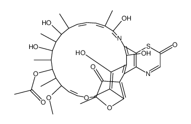 Rifamycin verde Structure