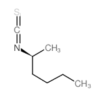 (S)-(+)-2-HEXYL ISOTHIOCYANATE Structure