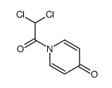 4(1H)-Pyridinone, 1-(dichloroacetyl)- (9CI)结构式