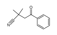 2,2-dimethyl-4-oxo-4-phenyl-butyronitrile图片