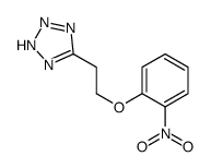 5-[2-(2-Nitrophenoxy)ethyl]-1H-tetrazole Structure