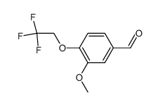 3-methoxy-4-(2,2,2-trifluoroethoxy)benzaldehyde图片