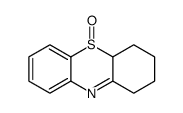 2,3,4,4a-tetrahydro-1H-phenothiazine 5-oxide结构式