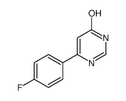 6-(4-Fluorophenyl)-4(1H)-pyrimidinone structure