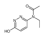 N-ethyl-N-(6-oxo-1H-pyridazin-3-yl)acetamide Structure